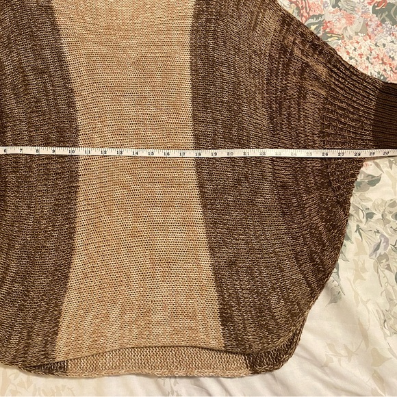 Wooden Ships Cotton Blend Knit Sweater Dolman Sleeves sz S/M Neutral Boho Beach - Picture 9 of 13